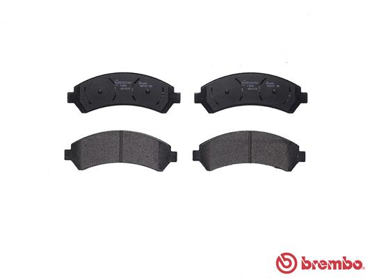 A.B.S. P 10 016 BREMBO Bremsbelagsatz, Scheibenbremse